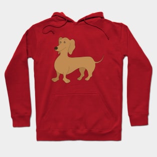 Dog Cartoon Clever Dachshund Hoodie